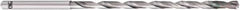 OSG - 5.4mm, 140° Point, Spiral Flute, Solid Carbide Taper Length Drill Bit - EgiAs Finish, 78mm Flute Length, 128mm OAL, Series 6530 - Americas Industrial Supply