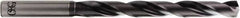 OSG - Taper Length Drill Bits Drill Bit Size (mm): 3.50 Drill Bit Size (Decimal Inch): 0.1378 - Americas Industrial Supply