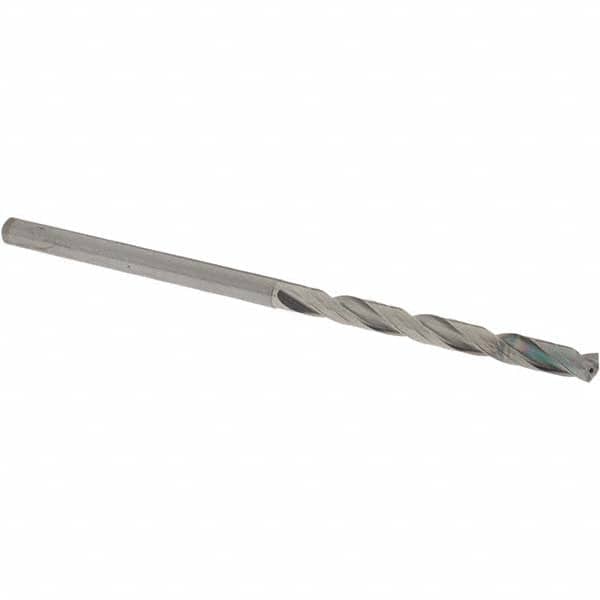 OSG - 3/16" 140° Spiral Flute Solid Carbide Taper Length Drill Bit - Americas Industrial Supply