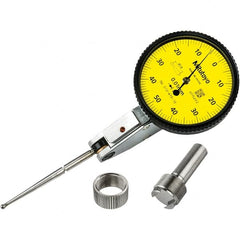 Mitutoyo - to 1mm 0.0100mm Graduation, Horizontal Dial Test Indicator - Americas Industrial Supply