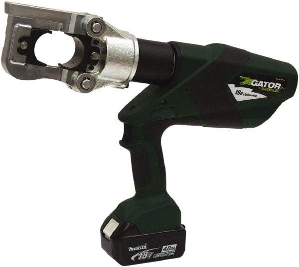 Greenlee - 12 Ton Electric Crimper - Includes 18V Li-Ion Battery, Charger, Carrying Case - Americas Industrial Supply