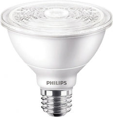 LED Lamp: Flood & Spot Style, 12 Watts, PAR30S, Medium Screw Base 120V, 2,700 ° K, 800 Lumens, Dimmable, 40,000 hr Avg Life