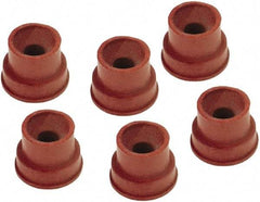 lumax - Grease Fitting Cap - Red, 5 Pieces - Americas Industrial Supply