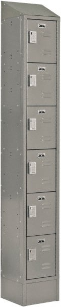 LockUp - 6 Door, 6 Tier, Electronic Access Lockers - Americas Industrial Supply