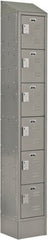 LockUp - 6 Door, 6 Tier, Electronic Access Lockers - Americas Industrial Supply
