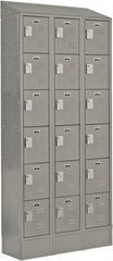 LockUp - 18 Door, 6 Tier, Electronic Access Lockers - Americas Industrial Supply