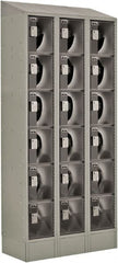 LockUp - 18 Door, 6 Tier, Electronic Access Lockers - Americas Industrial Supply