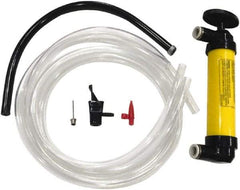 lumax - Oil & Fuel Lubrication 3 Gal/min Flow Polypropylene Lever Hand Pump - Use with Gasoline, Engine Oil & Oil-Based Fluids - Americas Industrial Supply