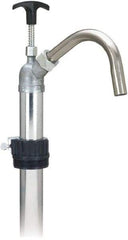 lumax - Water-Based Lubrication 0.17 Gal/Turn Flow Stainless Steel Lever Hand Pump - For 15 to 55 Gal Container - Americas Industrial Supply