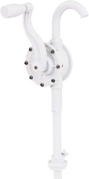 lumax - DEF Lubrication 0.08 Gal/Turn Flow Polyphenylene Sulfide Rotary Hand Pump - For 15 to 55 Gal Container - Americas Industrial Supply