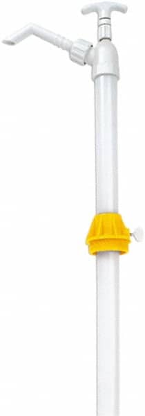 lumax - Oil Lubrication 0.06 Gal/Turn Flow Polypropylene Lever Hand Pump - For 15 to 55 Gal Container - Americas Industrial Supply