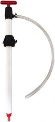lumax - Oil Lubrication 0.06 Gal/Turn Flow Polypropylene Lever Hand Pump - For 5 Gal Container - Americas Industrial Supply