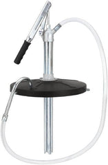 lumax - Oil Lubrication 0.02 Gal/Turn Flow Aluminum & Steel Lever Hand Pump - For 5 Gal Container - Americas Industrial Supply