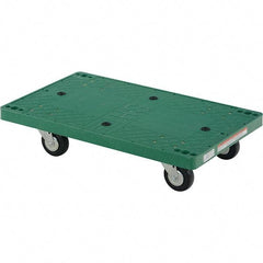 Vestil - 500 Lb Capacity Plastic Dolly - 30" Long x 18" Wide - Americas Industrial Supply