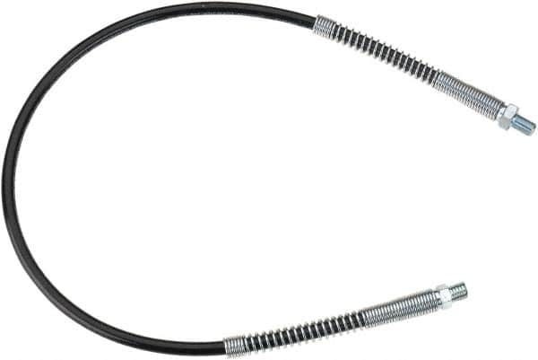 lumax - 30" Long, 10,000 psi Operating Pressure, Thermoplastic Grease Gun Hose - NPT - Americas Industrial Supply