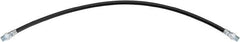 lumax - 12" Long, 4,500 psi Operating Pressure, Thermoplastic Grease Gun Hose - NPT, 12,000 psi Burst Pressure - Americas Industrial Supply