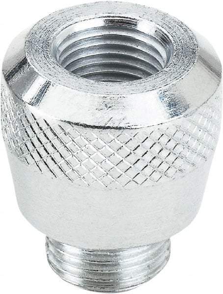 lumax - 4,500 Operating psi, Steel Fixed Grease Gun Button-Head Coupler - Americas Industrial Supply