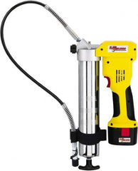 lumax - 7,000 Max psi, Flexible Battery-Operated Grease Gun - 14 oz Capacity, 3-Way Fill - Americas Industrial Supply