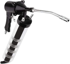 lumax - 3,000 Max psi, Flexible Air-Operated Grease Gun - 14 oz Capacity, 1/8 Thread Outlet, 3-Way Fill - Americas Industrial Supply