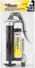 lumax - Rigid Pistol Grease Gun - 3 oz Capacity, 1/8 Thread Outlet, 66 Strokes per oz, Bulk & Cartridge Fill - Americas Industrial Supply