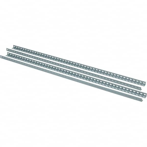 Value Collection - 18" Wide, 72 High, Open Shelving Accessory/Component - 14 Gauge Steel, Powder Coat Finish, Use with Boltless Storage Rack - Americas Industrial Supply