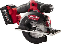 Milwaukee Tool - 18 Volt, 5-7/8" Blade, Cordless Circular Saw - 3,900 RPM, 2 Lithium-Ion Batteries Included - Americas Industrial Supply