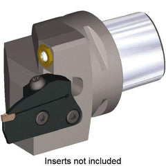 Kennametal - EG-P-GUP, EG-U-GUN, EG-U-GUP, ER-P-GUP, ER-U-GUN, ER-U-GUP Insert, 60.85mm Head Length, Modular Grooving Blade Holder Head - Left Hand Cut, System Size PSC50, Through Coolant, Series Beyond Evolution - Americas Industrial Supply