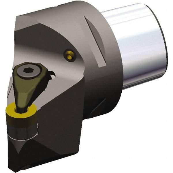 Kennametal - Left Hand Cut, Size PSC50, RN..1204 & RN..43 Insert Compatiblity, External Modular Turning & Profiling Cutting Unit Head - 35mm Ctr to Cutting Edge, 60mm Head Length, Through Coolant, Series PSC - Americas Industrial Supply