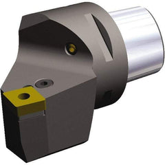 Kennametal - Left Hand Cut, Size PSC50, CN... 190612 & CN..643 Insert Compatiblity, External Modular Turning & Profiling Cutting Unit Head - 27mm Ctr to Cutting Edge, 60mm Head Length, Through Coolant, Series PSC - Americas Industrial Supply