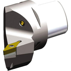 Kennametal - Right Hand Cut, Size PSC63, VB.. 1604 & VB.. 332 Insert Compatiblity, External Modular Turning & Profiling Cutting Unit Head - 45mm Ctr to Cutting Edge, 65mm Head Length, Through Coolant, Series PSC - Americas Industrial Supply