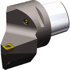 Kennametal - Right Hand Cut, Size PSC50, CC.. 09T3.. & CC..3252 Insert Compatiblity, Internal Modular Turning & Profiling Cutting Unit Head - 35mm Ctr to Cutting Edge, 60mm Head Length, Through Coolant, Series PSC - Americas Industrial Supply