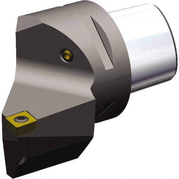 Kennametal - Right Hand Cut, Size PSC63, CC.. 1204.. & CC.. 432 Insert Compatiblity, External Modular Turning & Profiling Cutting Unit Head - 45mm Ctr to Cutting Edge, 65mm Head Length, Through Coolant, Series PSC - Americas Industrial Supply