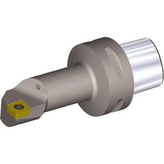 Kennametal - Right Hand Cut, Size PSC50, CC.. 09T3.. & CC..3252 Insert Compatiblity, Internal Modular Turning & Profiling Cutting Unit Head - 13mm Ctr to Cutting Edge, 80mm Head Length, Through Coolant, Series PSC - Americas Industrial Supply
