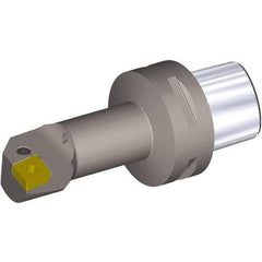 Kennametal - Left Hand Cut, Size PSC50, CN.. 432 & CN..120408 Insert Compatiblity, Internal Modular Turning & Profiling Cutting Unit Head - 35mm Ctr to Cutting Edge, 100mm Head Length, Through Coolant, Series PSC - Americas Industrial Supply