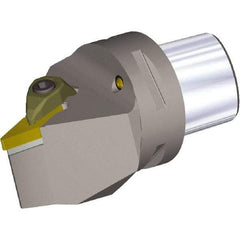 Kennametal - Neutral Cut, Size PSC50, VN.. 1604 & VN.. 332 Insert Compatiblity, External Modular Turning & Profiling Cutting Unit Head - 65mm Head Length, Through Coolant, Series PSC - Americas Industrial Supply