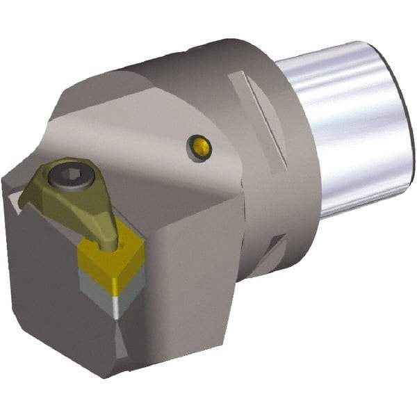 Kennametal - Right Hand Cut, Size PSC63, DN..150408 & DN..432 Insert Compatiblity, External Modular Turning & Profiling Cutting Unit Head - 45mm Ctr to Cutting Edge, 65mm Head Length, Through Coolant, Series PSC - Americas Industrial Supply