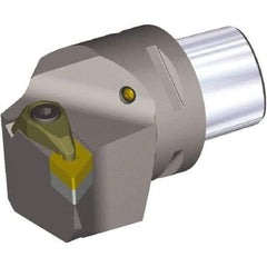 Kennametal - Right Hand Cut, Size PSC63, DN..150408 & DN..432 Insert Compatiblity, External Modular Turning & Profiling Cutting Unit Head - 45mm Ctr to Cutting Edge, 65mm Head Length, Through Coolant, Series PSC - Americas Industrial Supply
