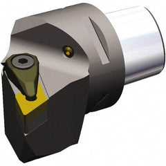 Kennametal - Left Hand Cut, Size PSC50, DN.. 1506.. & DN.. 442 Insert Compatiblity, External Modular Turning & Profiling Cutting Unit Head - 35mm Ctr to Cutting Edge, 60mm Head Length, Through Coolant, Series PSC - Americas Industrial Supply