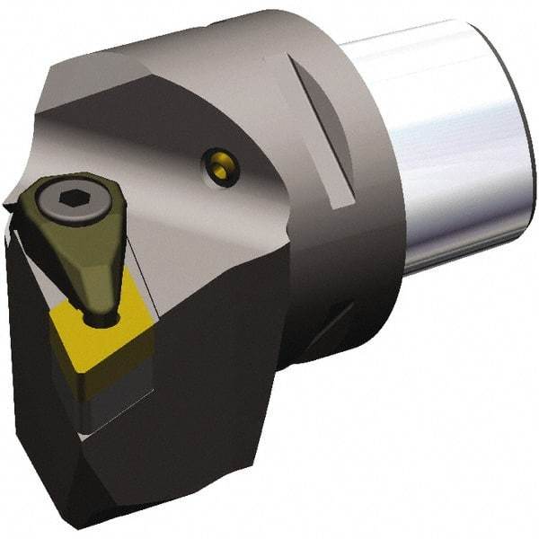 Kennametal - Right Hand Cut, Size PSC63, DN..150408 & DN..432 Insert Compatiblity, External Modular Turning & Profiling Cutting Unit Head - 45mm Ctr to Cutting Edge, 65mm Head Length, Through Coolant, Series PSC - Americas Industrial Supply
