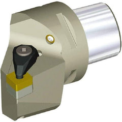 Kennametal - Right Hand Cut, Size PSC63, CN.. 1606.. & CN..543 Insert Compatiblity, Internal Modular Turning & Profiling Cutting Unit Head - 45mm Ctr to Cutting Edge, 65mm Head Length, Through Coolant, Series PSC - Americas Industrial Supply