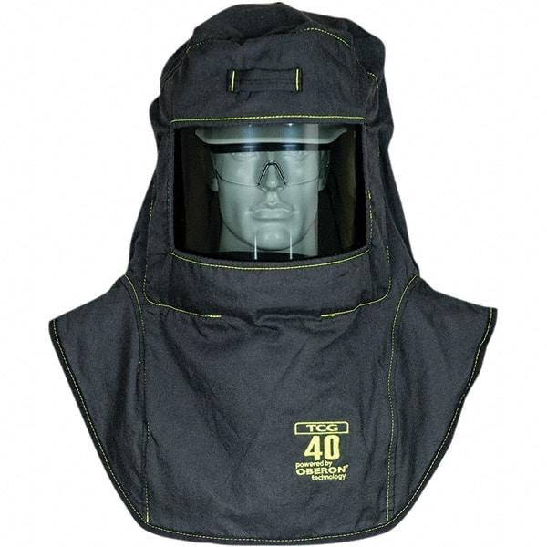 Oberon - Arc Flash & FR Hoods Hood Type: Arc Flash Protection Hood Style: Hood with Neck and Shoulder Drape - Americas Industrial Supply