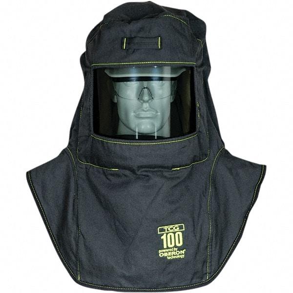 Oberon - Arc Flash & FR Hoods Hood Type: Arc Flash Protection Hood Style: Hood with Neck and Shoulder Drape - Americas Industrial Supply