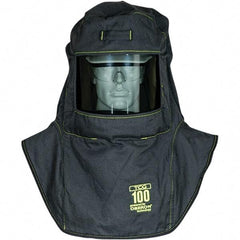 Oberon - Arc Flash & FR Hoods Hood Type: Arc Flash Protection Hood Style: Hood with Neck and Shoulder Drape - Americas Industrial Supply