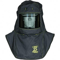 Oberon - Arc Flash & FR Hoods Hood Type: Arc Flash Protection Hood Style: Hood with Neck and Shoulder Drape - Americas Industrial Supply
