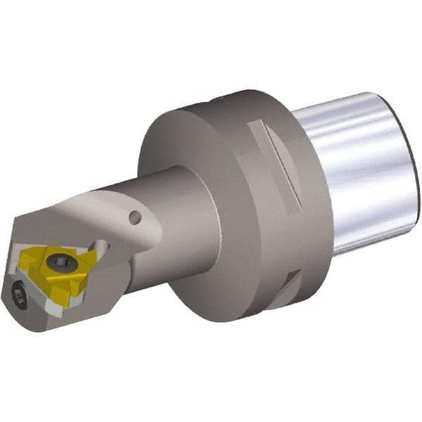 Kennametal - Insert Style LT16NR, 60mm Head Length, Right Hand Cut, Internal Modular Threading Cutting Unit Head - System Size PSC50, 12mm Center to Cutting Edge, Series PSC - Americas Industrial Supply