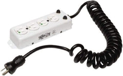 Tripp-Lite - 4 Outlets, 120 VAC15 Amps, 10' Cord, Power Outlet Strip - Keyhole, Tab Mount, 5-15 NEMA Configuration, 8.4" Strip - Americas Industrial Supply
