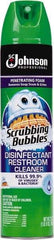 Scrubbing Bubbles - 25 oz Aerosol Can Liquid Bathroom Cleaner - Fresh Scent, Disinfectant, Bathroom Surfaces - Americas Industrial Supply