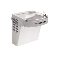 Floor Standing Water Cooler & Fountain: Stainless Steel Cabinet, 115V
