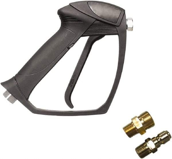 Simpson - 5,000 Max psi Fixed Pressure Washer Spray Gun - 7-7/8" Long, Plastic, NPT - Americas Industrial Supply