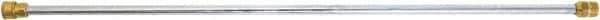 Simpson - 3,400 Max psi Fixed Pressure Washer Lance - 31" Long, Metal, Metric, Female & Male - Americas Industrial Supply